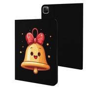Cute Bell For Christmas Slim Tablet Cases Compatible with iPad Series Without Pencil Holder Protective Cover Compatible with IPAD Pro 20/21/22(11in)