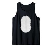 Cute Belly Bear Panda Cat Skunk Deer White DIY Cosplay Tank Top