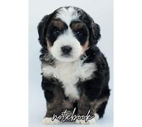 Cute Bernese Mountain Dog Notebook: Journal Notebook With Dog Theme. Blank Notebook