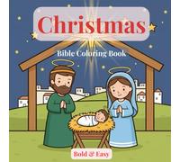 Cute Bible Christmas Coloring Book: Nativity Coloring Book with Verses for Kids & Adults | +50 Cozy Drawings | 109 Pages, 8.5x8.5