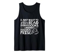 Cute Bichon Frise Dog Owner Fluffy Dog Lover Tank Top