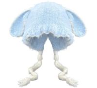 Cute Big Ears Hat Plush Bomber Hats Cartoon Animal Warm Cap Women Winter Outdoor Travel Versatile Y2k Cap