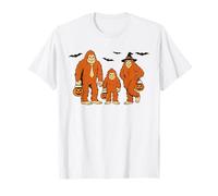 Cute Bigfoot Family Matching Halloween Trick or Treat T-Shirt