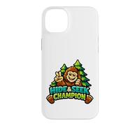 Cute Bigfoot Peace Sign Hide & S hampion Case for iPhone 14 Plus