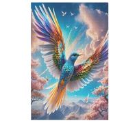 Cute Bird 1000 Piece Wooden Jigsaw Puzzles for Adults Puzzle Learning Educational Toys Family Games for Kids Jigsaws 78×53cm