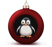 Cute Bird Christmas Ball Ornament Shatterproof Hanging Ball Ornaments with String Decorative Christmas Baubles for Xmas Tree Home Wedding Holiday Party Decor Supply