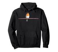 Cute Bird On The Tree Branch, Bird Lovers, Bird Watchers Pullover Hoodie