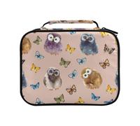 Cute Bird Pattern Colored Pencil Bag Large Capacity Pencil Case for Colouring Pencils Pen Bag Marker Organizer