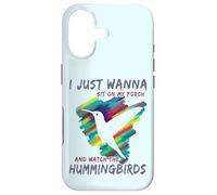Cute Bird Watching | Sit On My Porch Watch The Hummingbirds Case for iPhone 17