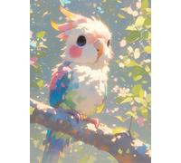 Cute Birds 1000 Piece Jigsaw Puzzles for Adults, Colourful, Challenging & Brainteasing Adult puzzles 1000 Pieces Branch, Fun jigsaws for The Whole Family 30x20 inch