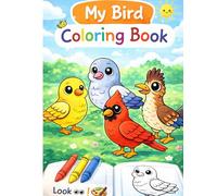 Cute Birds Coloring Book for Kids: Simple Coloring Pages to Spark Creativity in Little Kids