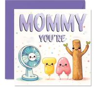 Cute Birthday Card for Mommy, Light-hearted Giggles