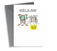 Cute Birthday/Mother's Day Card - What A Mum - Plants