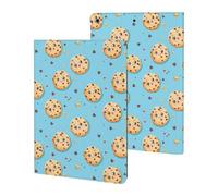 Cute Biscuit with Chocolate Chips Case Compatible for ipad 2019/2020/2021(10.2in) Tablet Cases Stand Protective Cover with Sleep/Wake