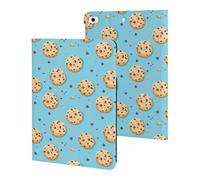 Cute Biscuit with Chocolate Chips Case Compatible for ipad Mini 1/2/3/4/5 (7.9in) Tablet Cases Stand Protective Cover with Sleep/Wake