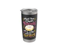 Cute Biscuits Gravy Stainless Steel Insulated Tumbler