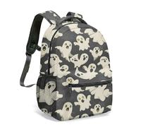 Cute Black Cartoon Spider Yellow Rucksack Backpack 40cm Round Eyes Flat Illustration School Bag for Kids Girls Boys Student Travel (02)