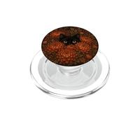 Cute Black Cat Chrysanthemum Floral Fall Vintage Dark Art PopSockets PopGrip for MagSafe