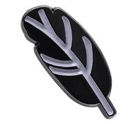 Cute Black Crow Enamel Pin Animal Brooch for Men and Women, Klein, Non-precious metal
