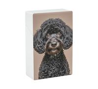 Cute Black Pug Cigarette Case Portable Novelty Cigarette Packing Box Crush Proof Waterproof Cigarette Box Novelty Gifts for Friend