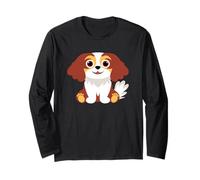 Cute Blenheim Cavalier King Charles Spaniel Long Sleeve T-Shirt