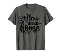 Cute Bless This Home Christian - New Homeowners Housewarming T-Shirt
