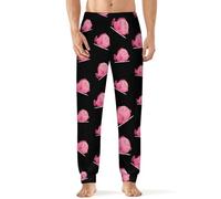 Cute Blob Fish Blobfish Men's Pajama Pants Lightweight Pjs Bottoms Lounge Pants Sleepwear Soft