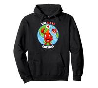 Cute Blood Donor Day Give Blood Save Lives Every Drop Counts Pullover Hoodie