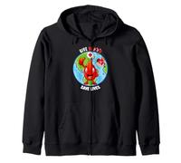 Cute Blood Donor Day Give Blood Save Lives Every Drop Counts Zip Hoodie