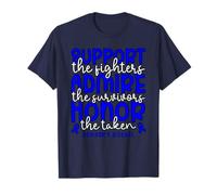 Cute Blue Addison's Disease Awareness T-Shirt