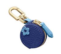 Cute Blueberry Leather Bag Charm Y2k Keychain with Zipper Preppy Purse Charm Cute core Accessories Aesthetic Stuff, Bag Charms for Womens Handbags, Coin Purse