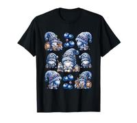 Cute Blueberry Summer Gnome For Women Who Love Blueberries T-Shirt