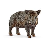 Cute Boar Miniature - Detailed Sowlet Simulation Model | Tabletop Animal Ornament, Nature Study Prop, Engaging Tactile Toy, Safe Non-toxic Handmade Piece, Decorative Forests Creature Display