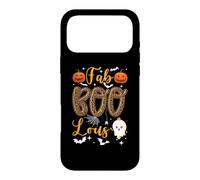 Cute Boo Ghost Halloween Fab Boo Lous Leopard Spooky Pumpkin Case for iPhone 17 Pro Max
