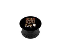 Cute Boo Ghost Halloween Fab Boo Lous Leopard Spooky Pumpkin PopSockets Adhesive PopGrip