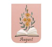 Cute Bookmarks | Vintage PU Leather Bookmark - Magnetic Vintage Bookmark for Reading, for Children, Adults, Students and Reading Lovers at School, Work and Home