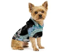 Cute Boston Terrier Dog Costume Novelty Shirt Pet Hoodie Sweatshirt Clothes Pullover Jumper XL