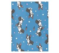 Cute Boston Terrier Dog Stroller Canopy