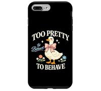 Cute Bow Duck Quote Coquette Feminine Sass Aesthetic Case for iPhone 7 Plus/8 Plus