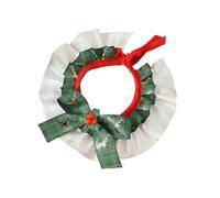 Cute Bow-knot Hand-knitted Saliva Towel Kitten Cat Puppy Adjustable Collar Pet Decorative Dog Cat Collar Pet dog Accessories