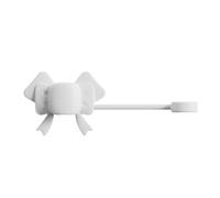 Cute Bow Straw Covers Dust-Proof Protector Topper Reusable Silicone Bow for 40/30 Straw Tips A8C8 Lids Cups Tumbler