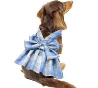 Cute Bow Tie Dog Harness,Comfortable Adjustable Dog Harnesses - Pet Bow Stylish and Cute Dog Vest for Everyday Use Outdoor Gear