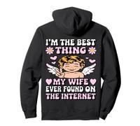 Cute Boyfriend Valentine's Day Marriage Wife Husband Apparel Pullover Hoodie
