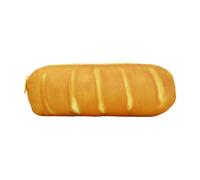 Cute Bread, Novelty Funny Wallet for Lover Women Kids, Portable Small Storage Key Bag, Realistic Looking Decorations, Zipper Wristlet Wallets Vkz287 (Yellow, 22x8x5cm)