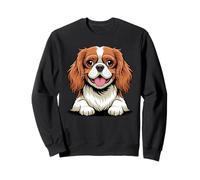 Cute Breed Pup Artistic Cavie Cavalier King Charles Spaniel Sweatshirt