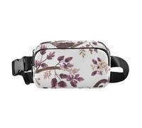 Cute Brown Sloth Trendy Crossbody Bag Waist Packs for Men Women Water Resistant Crossbody Passport Bag with Adjustable Strap for Travel Gym Work, Cute Brown Sloth, One Size