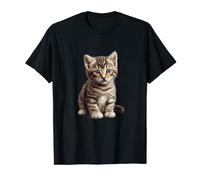 Cute Brown Tabby Cat Lover Kitten T-Shirt