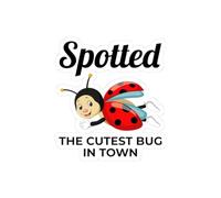 Cute Bug Spotter Sticker - Adorable Insect Vinyl Decal for Nature Lovers & Backyard Explorers (4" × 4")