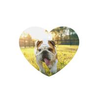 Cute Bulldog Puppy Printing 10 Pcs Car Air Freshener Fragrant Sheets,Car Hanging Accessories With Strings For Decor