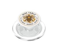 Cute Bumble Bee Honey Bees Beekeeping Hive PopSockets PopGrip for MagSafe